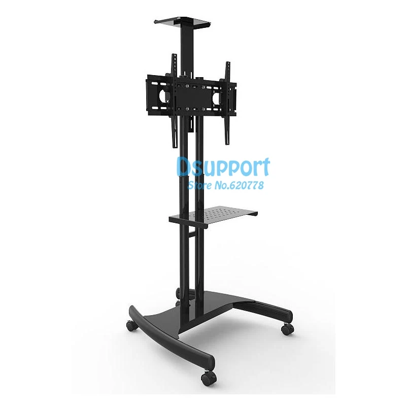 32 ~ 70 дюймов цельный подвал с тележкой плоский светодиодный жк экран плазменная