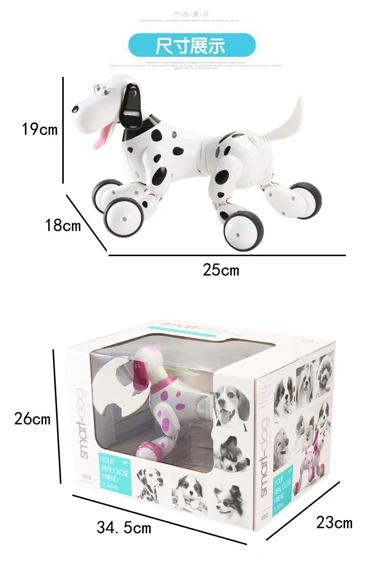 

Child 2.4G Electronic Pet Wireless Smart Remote Control Robot Dog Animal Kids Educational Toys Kids Toys Dancing Robot Dog W088