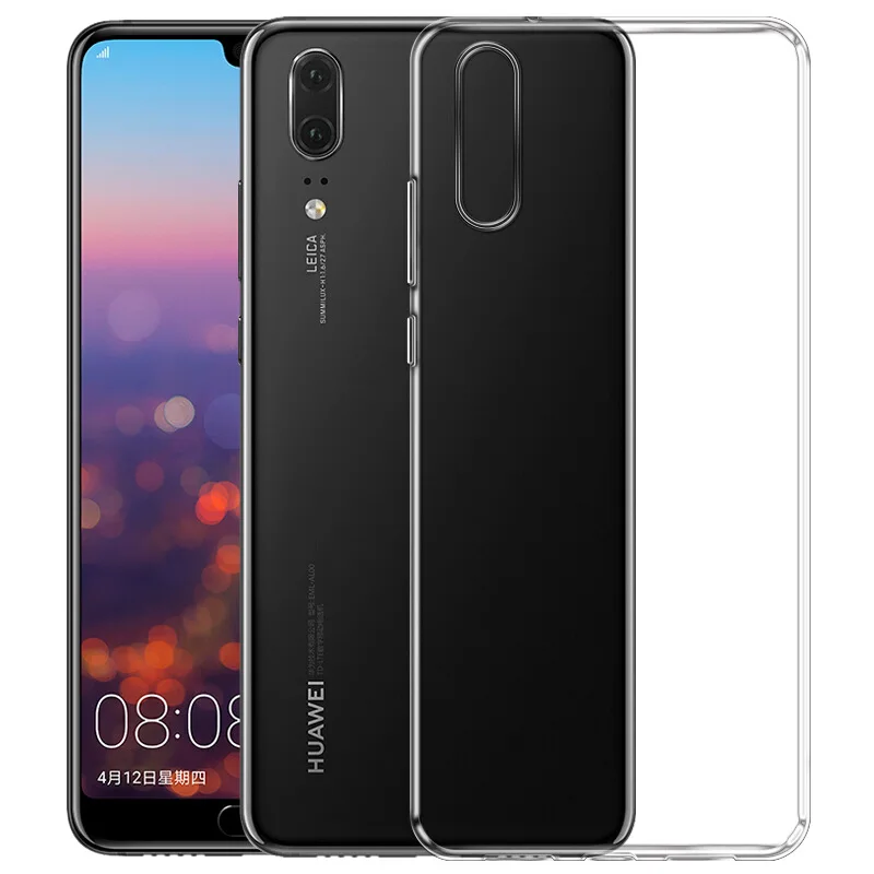 Ультра тонкий ТПУ Прозрачный чехол для телефона huawei P20/P20 Lite/P20 Pro/P10/P10 Lite /P9/P8 |