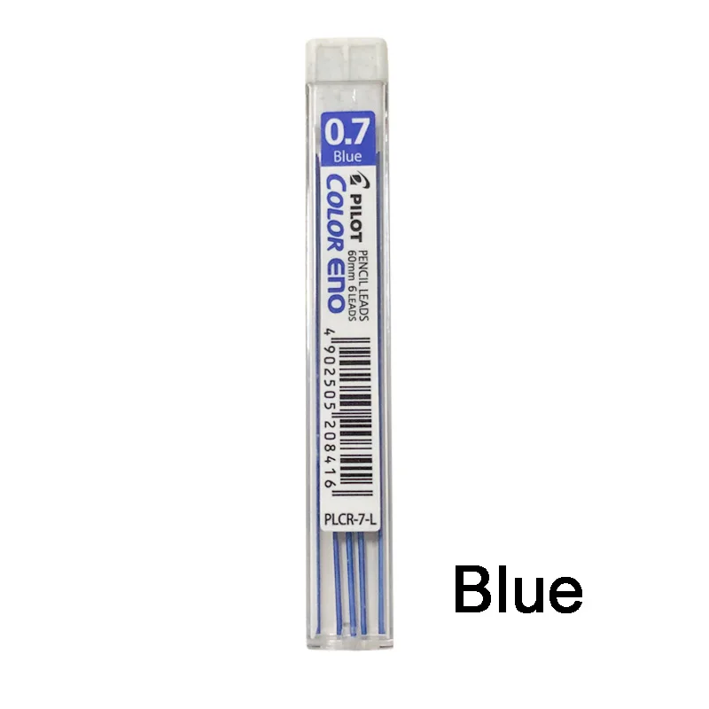 BLUE Refill Pilot 1 шт. HCR-197 Eno 0,7 мм механические карандаши 8 цветов механические карандаши или заправки для офиса и школы канцелярские принадлежности - Цвет: BLUE Refill