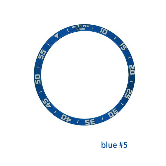 blue time 5 Galaxy Watch 46 мм кольцо для samsung gear S3 Frontier 42 мм металлическая клейкая крышка против царапин Смарт часы крышка аксессуары - Цвет ремешка: blue time 5