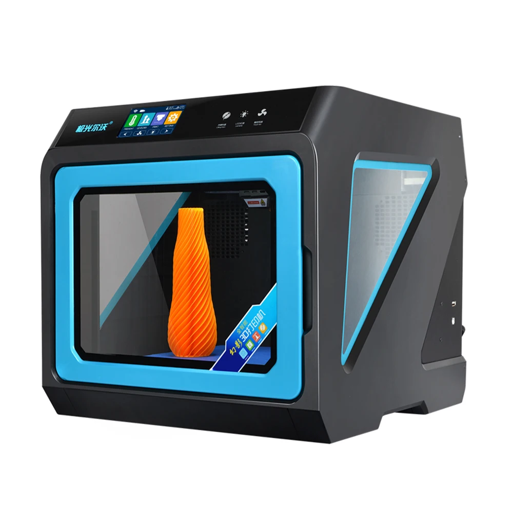 JGAURORA A7 3D принтеры с разноцветными сенсорный Экран съемный Горячий Конец 3d