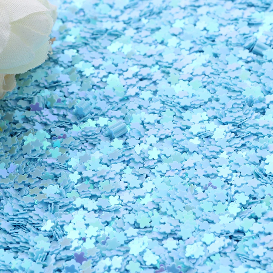 20 г голубое сердце ПВХ Sparkles блестками для ремесла швейная фурнитура пайетками