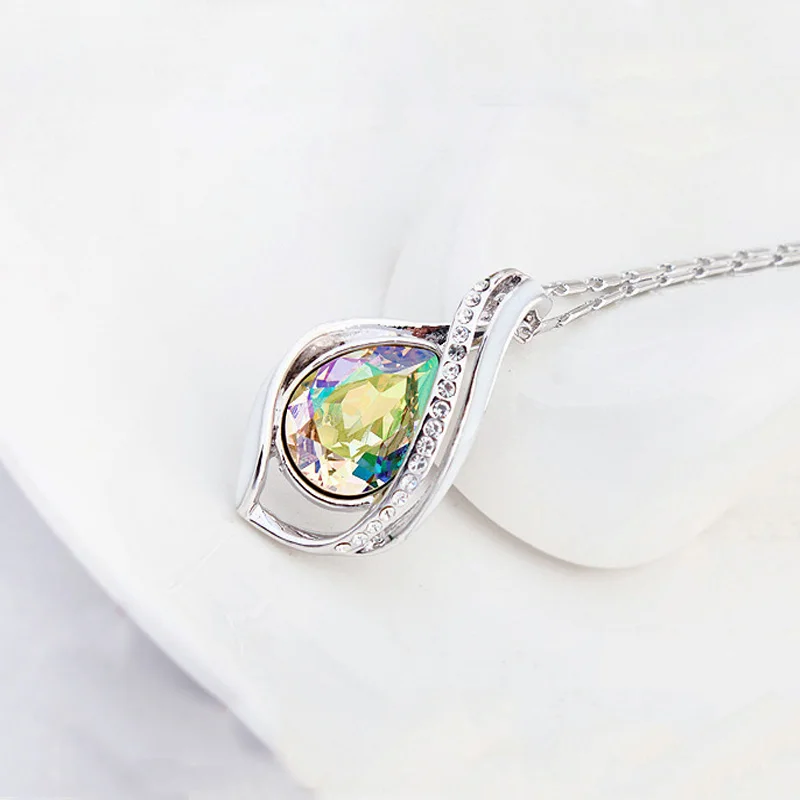 Подвеска с кристаллами Сваровски серьги гвоздики|fashion jewelry set|jewelry setsjewelry sets fashion |