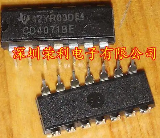 

The logic chip CD4071 CD4071BE CD4071BD DIP14