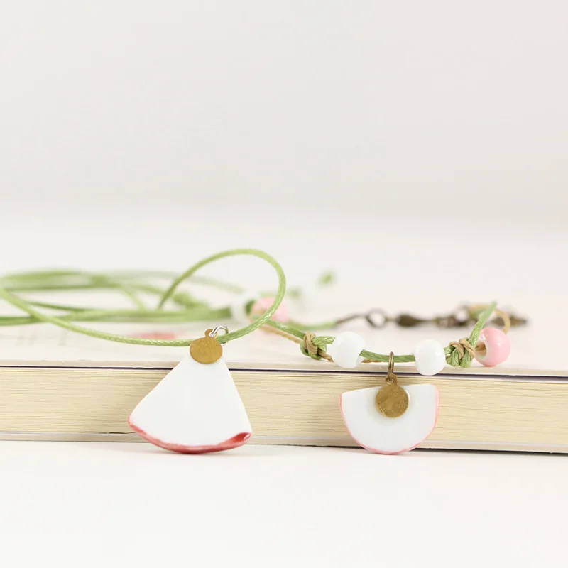 DIY керамическая Модные женские украшения колье подвески vntaget ожерелья для женщин