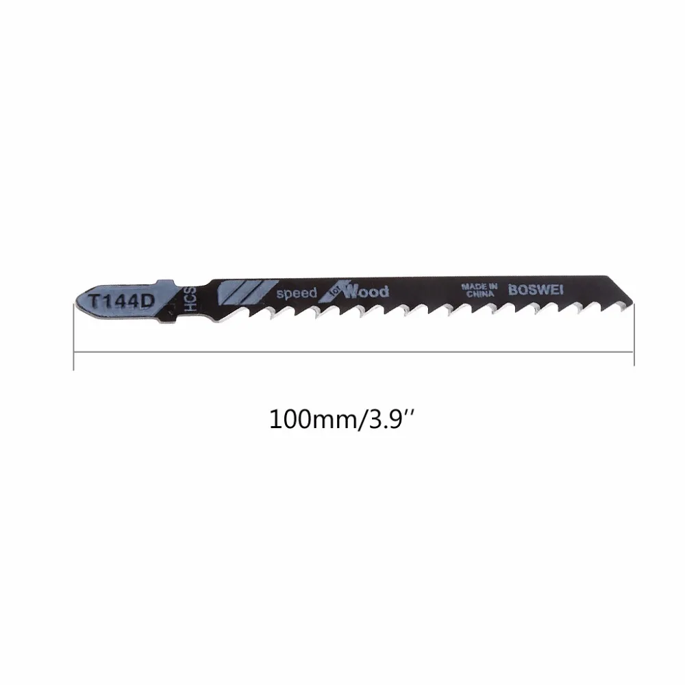 

5pcs/set HCS T144D Jig Saw Blades Wood Metal Fast Cutting Reciprocating Saw Blades