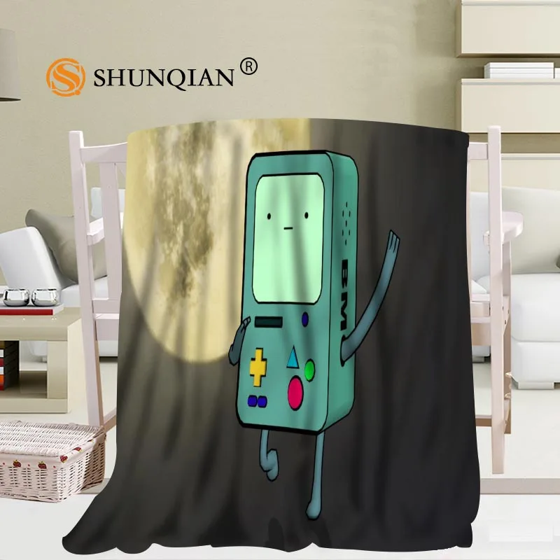 7 Adventure Time 02 одеяло мягкое DIY одеяло для дивана и кровати теплое одеяло для детей и взрослых на заказ 56x80Inch50X60Inch40X50Inch - Цвет: 7