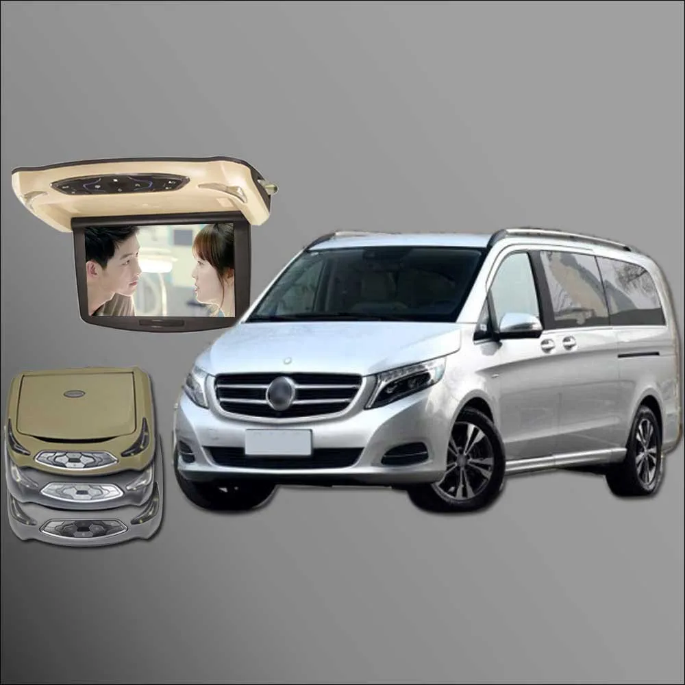BigBigRoad для Benz V CLASS автомобильный кровельный монитор автомобиля светодиодный