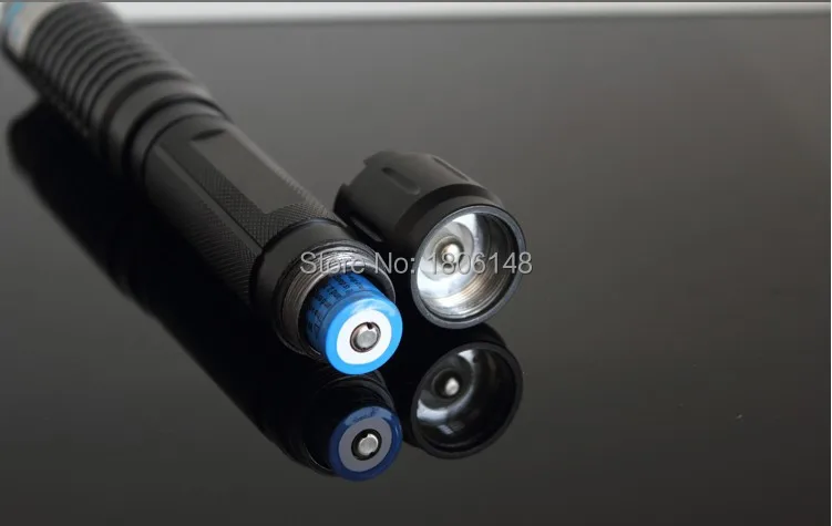 

High Power Blue laser pointer 500000m 500w 450nm camping signal lamp Flashlight Burning Match/Burn Light Cigars/candle/black