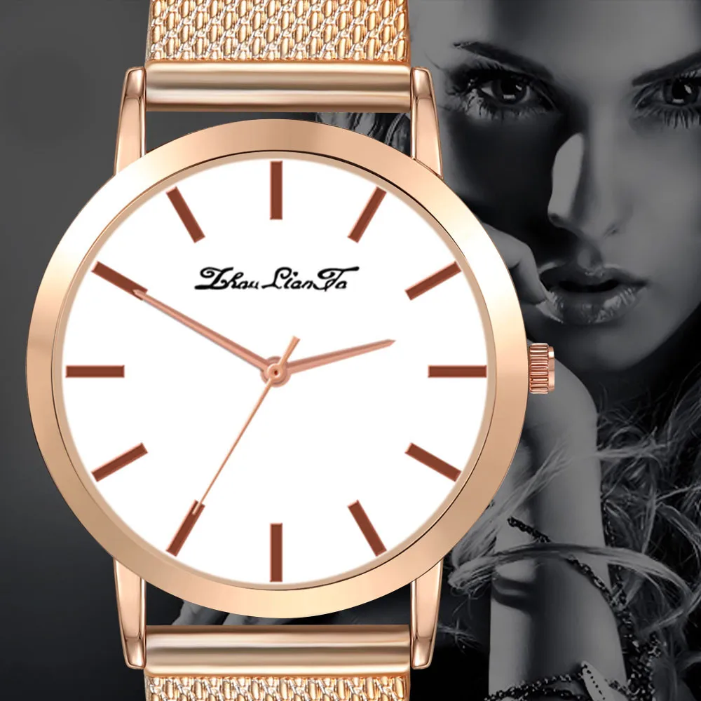 Часы женские модные кварцевые аналоговые с цветным ремешком и цифровым