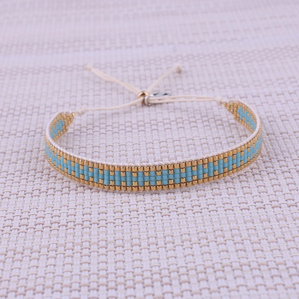 KELITCH Charm Bracelets Girls MIyuki Beaded Exquisite Friendship Bracelet New Crystal Bracelets