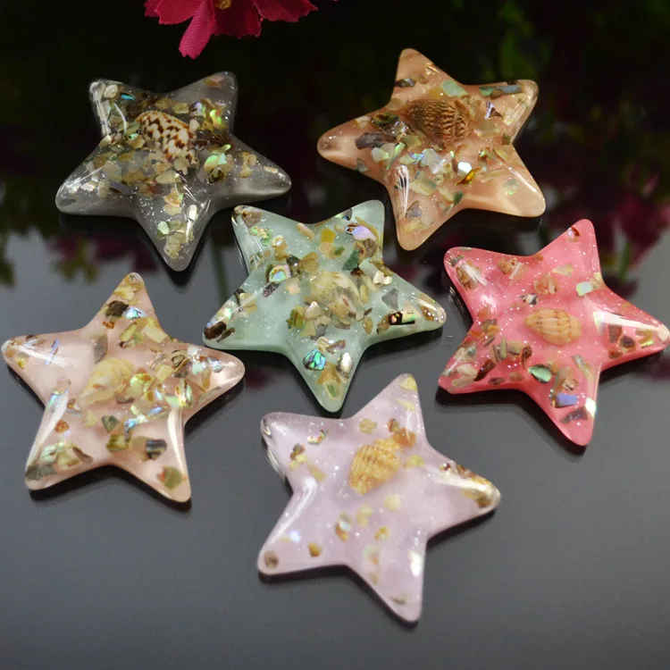 Новый дизайн 30 шт./лот красочные Мультяшные звезды/морские звезды обратная