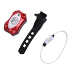 Задний велосипедный фонарь-фонарь Raypal, водонепроницаемый, яркий светодиодный, зарядка через USB