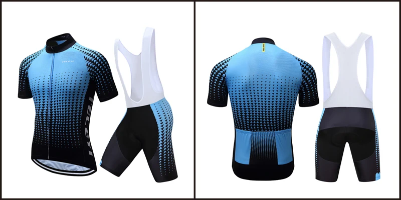 Teleyi дышащая одежда для велоспорта Ropa Ciclismo летние спортивные велосипедные Джерси наборы велосипедная майка MTB велосипед Джерси