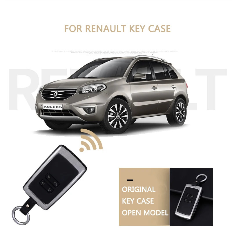 Автомобильный чехол для брелка с ключом для Renault Talisman Captur Espace Clio Megane Koleos Scenic 4- карта дистанционного ключа без ключа