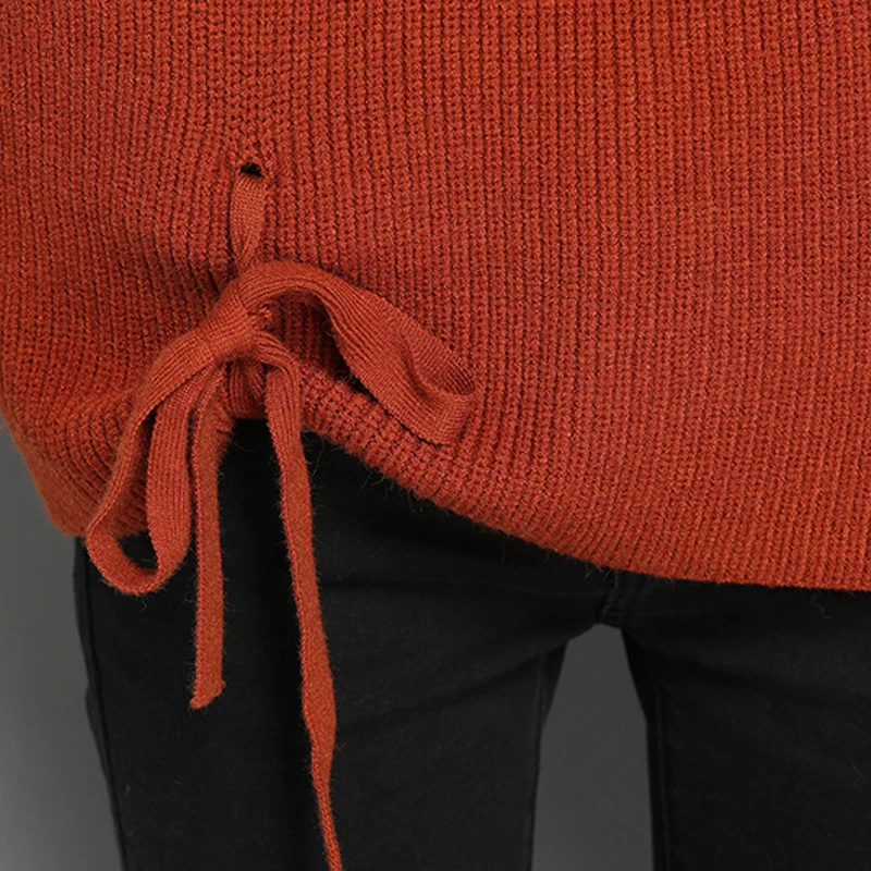 2017 осенние и зимние новые женские с высоким воротником свитер короткими рукавами