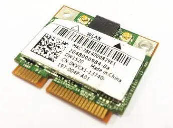 Двухдиапазонная Беспроводная мини карта BroadCom BCM943224HMS BCM43224 DW1520 300 Мбит/с PCIe для Dell