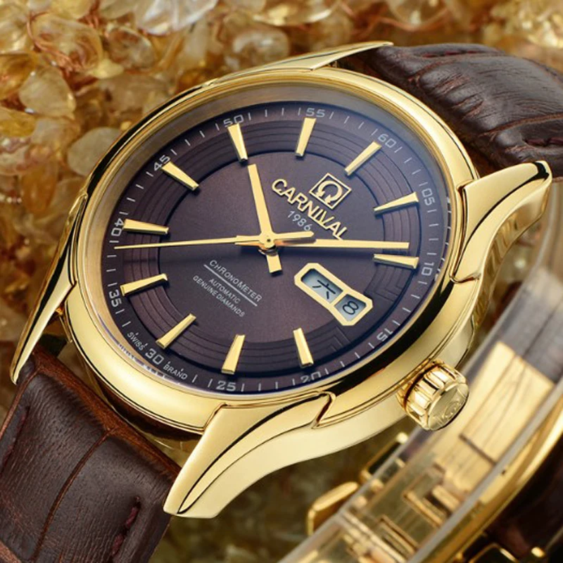 Часы наручные мужские механические Автоматические карнавальные винтажные