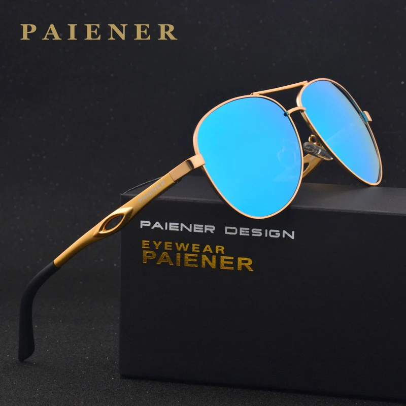 Поляризованные солнцезащитные очки для мужчин и женщин брендовые дизайнерские