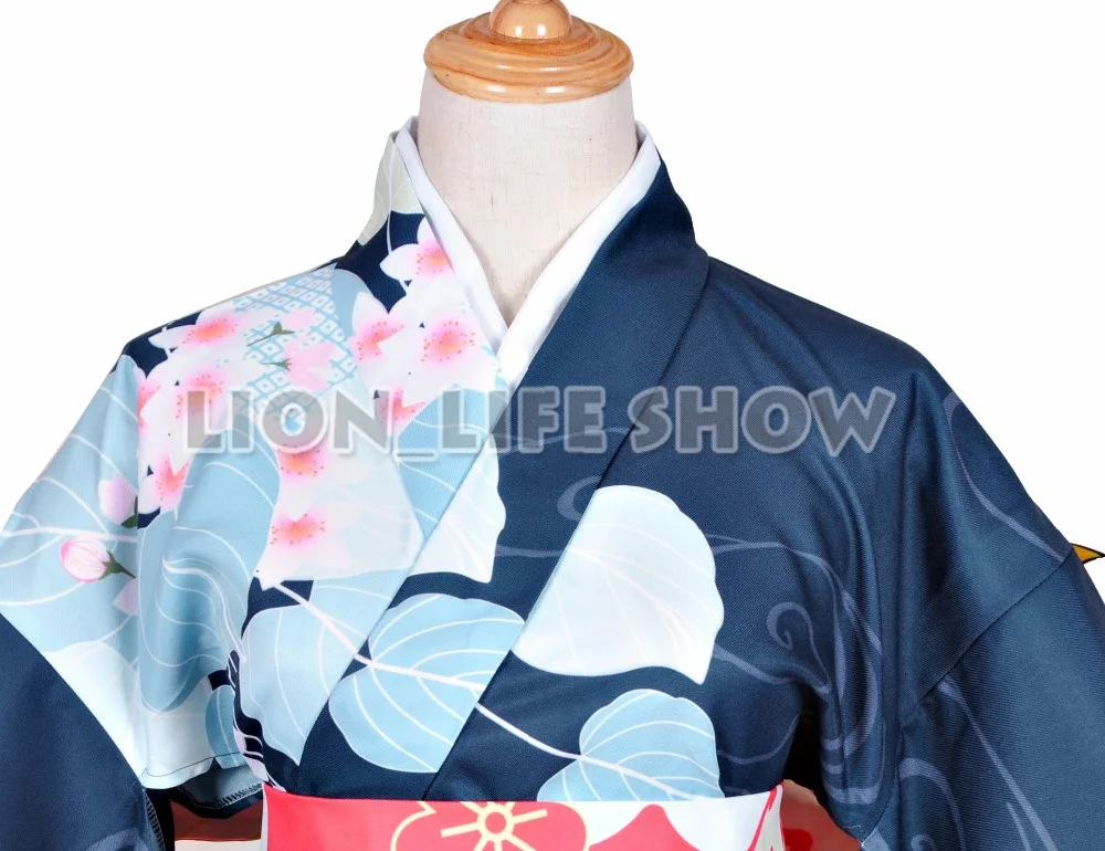 Kamisama Love Kiss Momozono Nanami женское длинное кимоно для косплея|cosplay costume|kimono cosplaycostumes kimono |