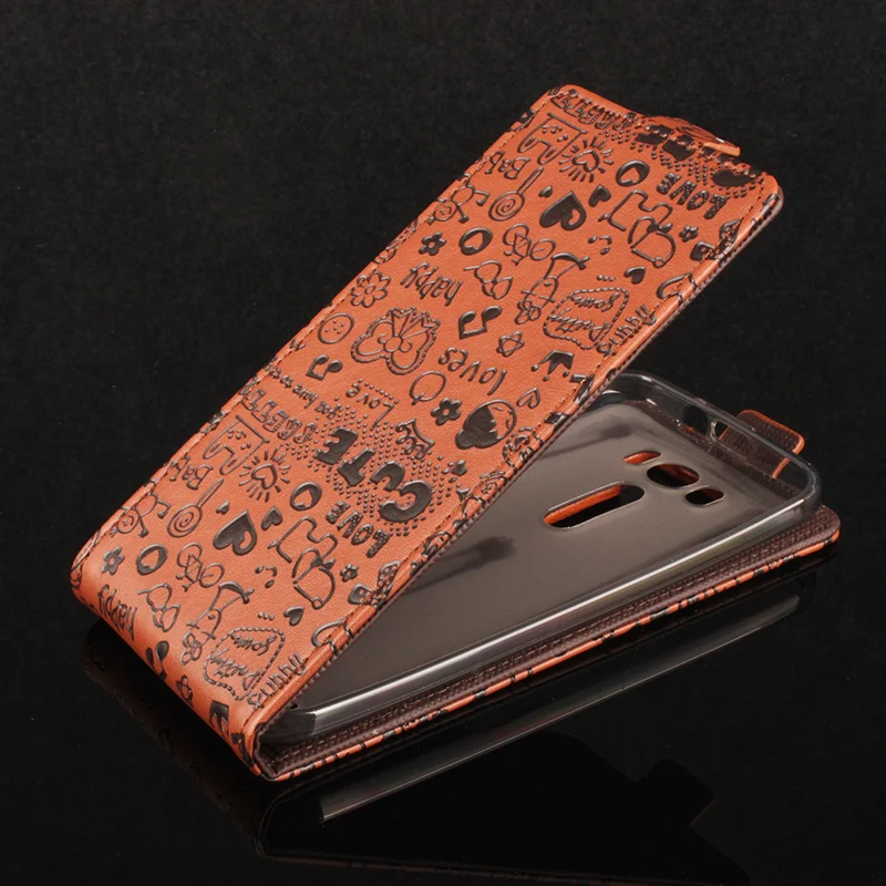 Мультфильм девушка Coque ПТУ чехол накладка из искусственной кожи для Asus Zenfone2 лазер