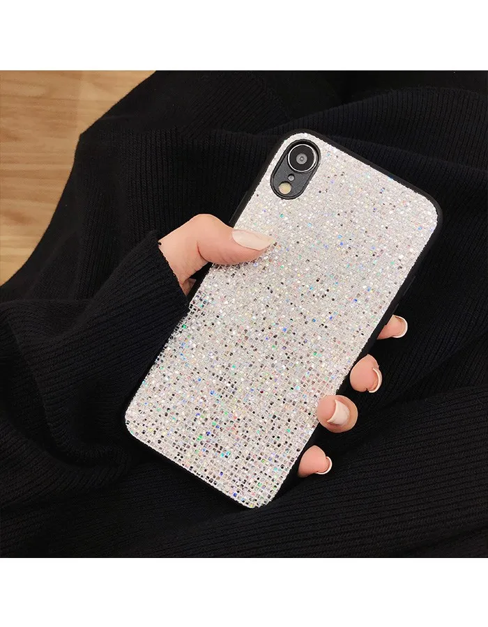 Роскошный блестящий чехол для телефона с бриллиантами Iphone Xs Max Xr
