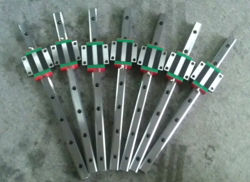 

100% оригинальный HIWIN linear guide HGR45-1800MM block для Тайваня