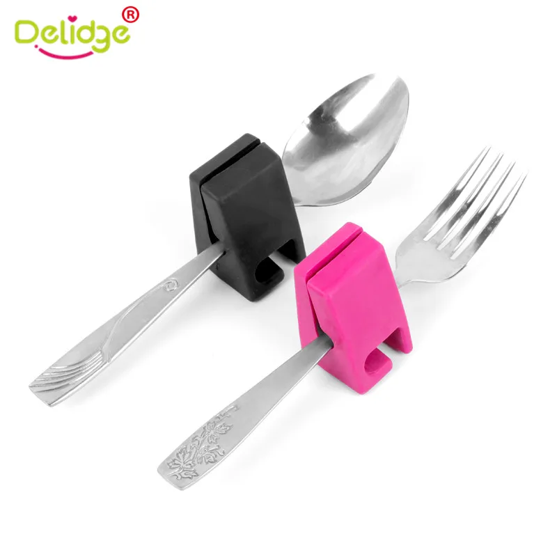 Силиконовый держатель для кастрюль и ложек Delidge 1 шт. стойка хранения