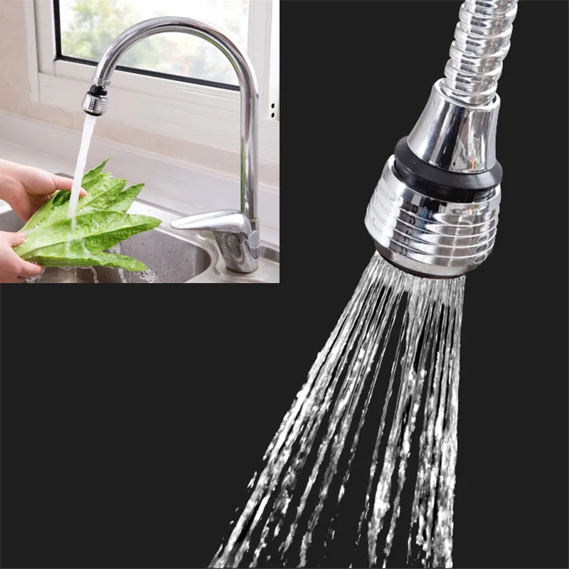 360 Вращающийся кран удлинитель Bubbler брызгозащищенный клапан давление снижение воды водная насадка заставка Ванная комната Кухня