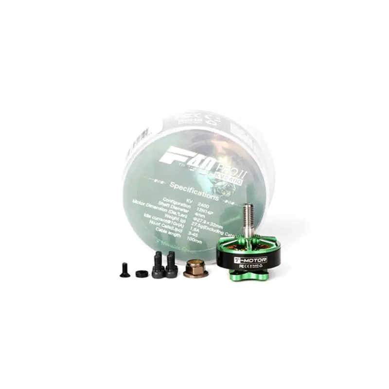 T motor F40 PRO II 1600KV 2400KV 2600KV 3 4S бесщеточный двигатель для RC Multirotor FPV Racing Drone часть черный