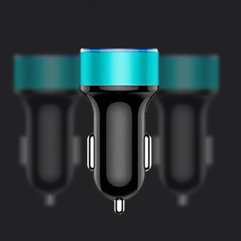 Автомобильное зарядное устройство с цифровым дисплеем Quick Charge 3 0 Dual Usb напряжение