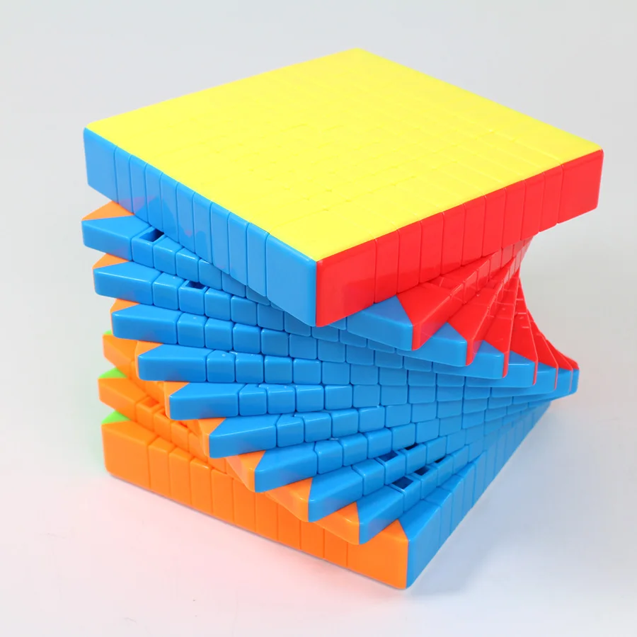 Zhisheng Yuxin Huanglong 11x11x11 magico Cubo 11x11 куб головоломка профессиональный 11*11 кубик без наклеек черный для детей игрушки