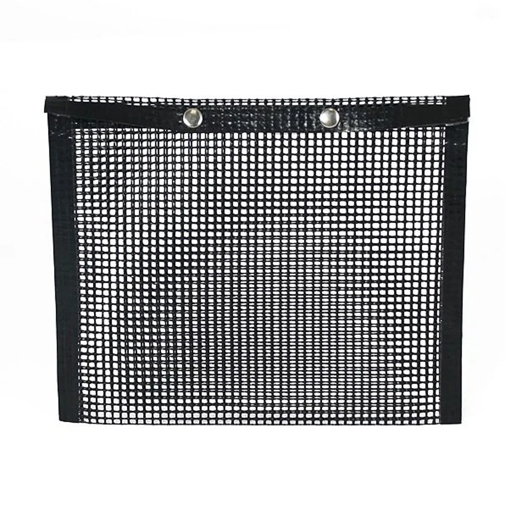 Roaster Cooking Tool Barbecue Grid Grilling Mat High Temperature Resistance Steamer Pizza Black Non-stick Mesh |