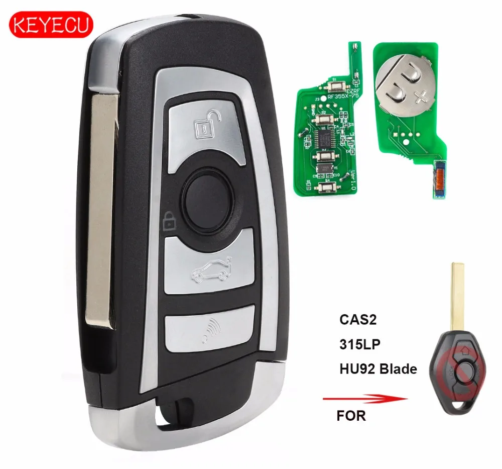 KEYECU CAS2 модифицированный откидной пульт дистанционного управления с 4 кнопками