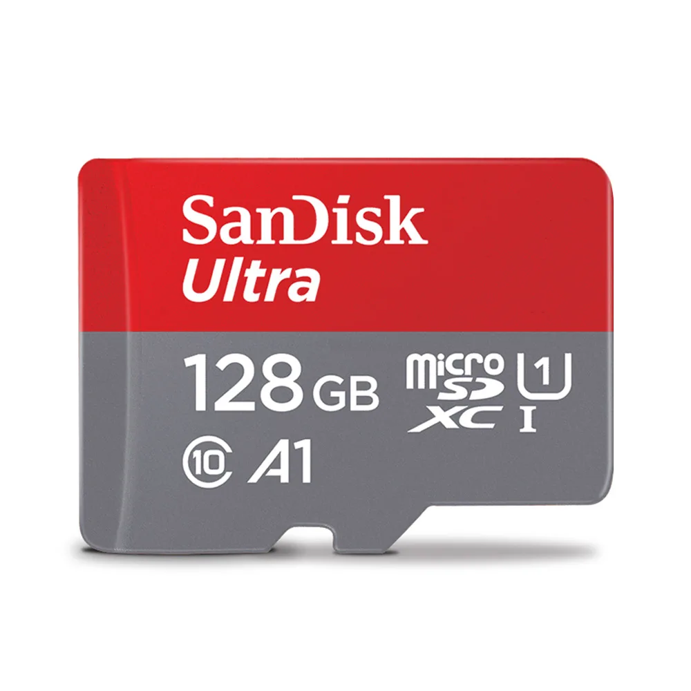SD-QUNC-128G-Luo Карта памяти SanDisk A1, 128 ГБ, 64 ГБ, U3, 98 МБ/с./с, 32 ГБ, Micro sd карта, класс 10, UHS-3, флеш-карта, память Microsd, TF/sd карта s для планшета - Емкость: SD-QUNC-128G-Luo