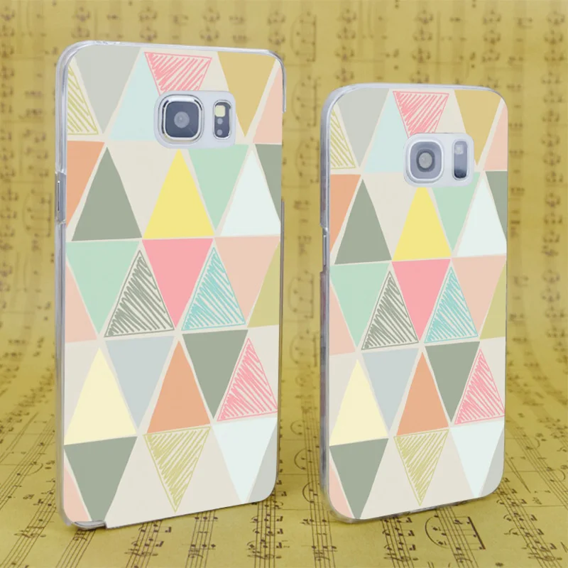 Dream Фокс b2891 персик мята золото Tri hellip прозрачный жесткий чехол для ПК Samsung Galaxy S 4 5 6