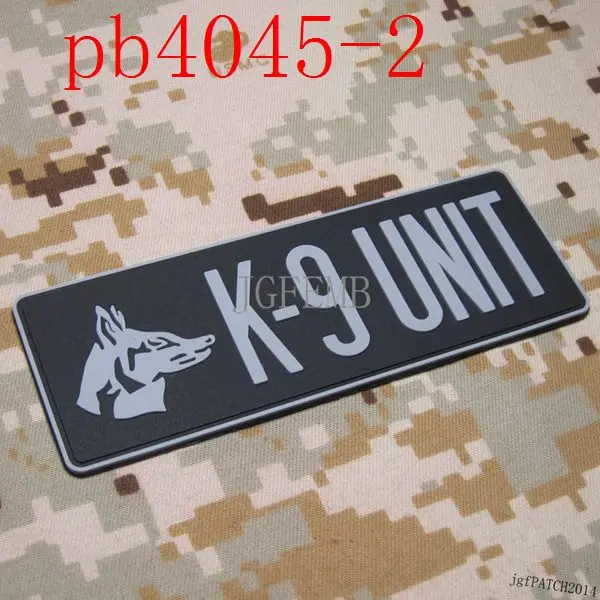 K-9 блок K9 собачья лапа боевой дух тактических военных 3D ПВХ патч