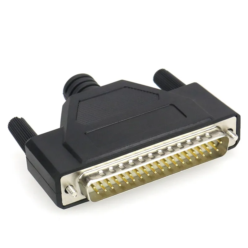 Для D SUB DB37 Pin серийный Мужской Женский Разъем 37 2 Eow винил Пластиковая крышка