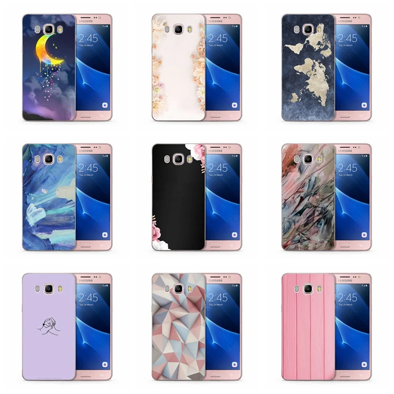 Роскошный чехол из ТПУ для Samsung Galaxy A3 A5 2016 2017 prime J1 J2 J3 J5 J7 цветной мягкий с крутым