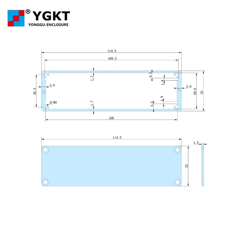 Алюминиевые коробки для электронных проектов алюминиевые корпуса оборудования