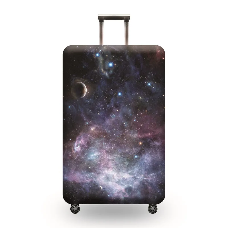 15 Защитный чехол для багажа TRIPNUO Universe для 19-32 дюймов, Толстый эластичный чехол для костюма, защитный чехол, аксессуары для путешествий - Цвет: 15
