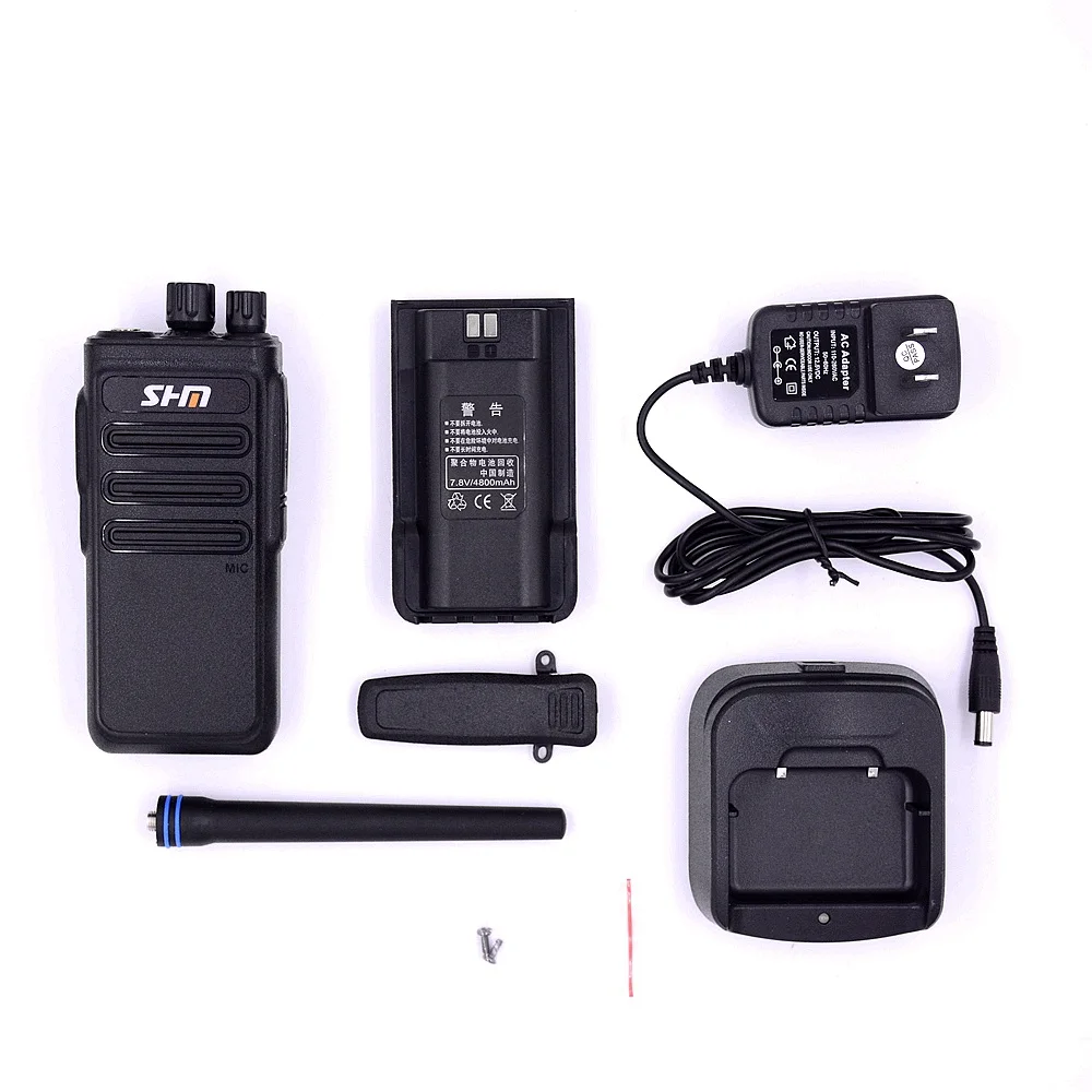 SHM M-628 Walkie Talkie 12 Вт мощность передачи UHF 400-480 МГц FM Ham двухстороннее радио на большие расстояния Interphone Transeciver