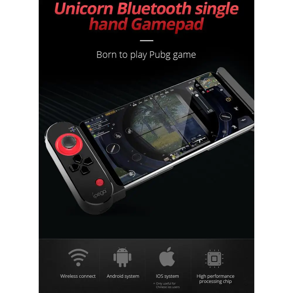 IPega триггер джойстик для Android сотовый телефон Pubg Мобильный контроль Лер геймпад