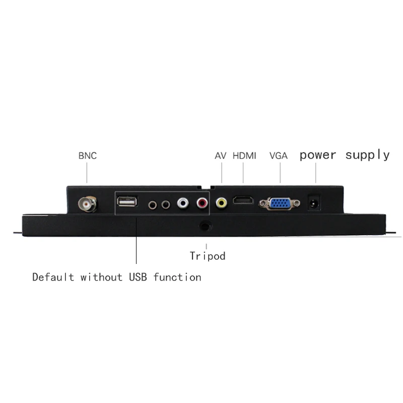 10 дюймовый светодиодный ЖК монитор Встроенный безопасности HDMI интерфейс BNC HD