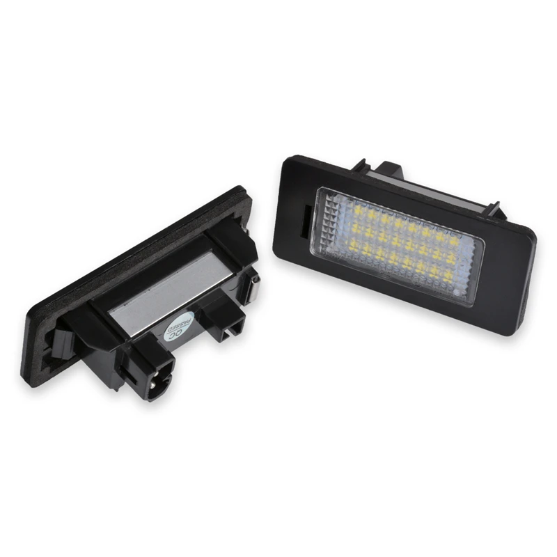 KATUR 2 шт. E маркировка OBC без ошибок 24SMD светодиодный ная лампа номерного знака для