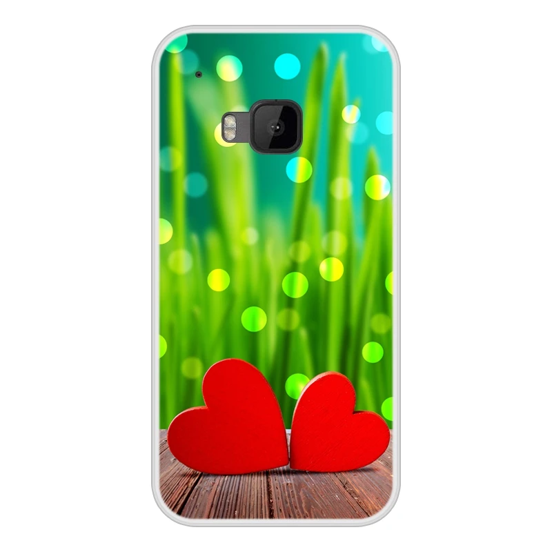 No.4 Чехол для телефона для htc One M9, мягкий силиконовый чехол из ТПУ с шикарным рисунком, чехол для htc One M9 - Цвет: No.4