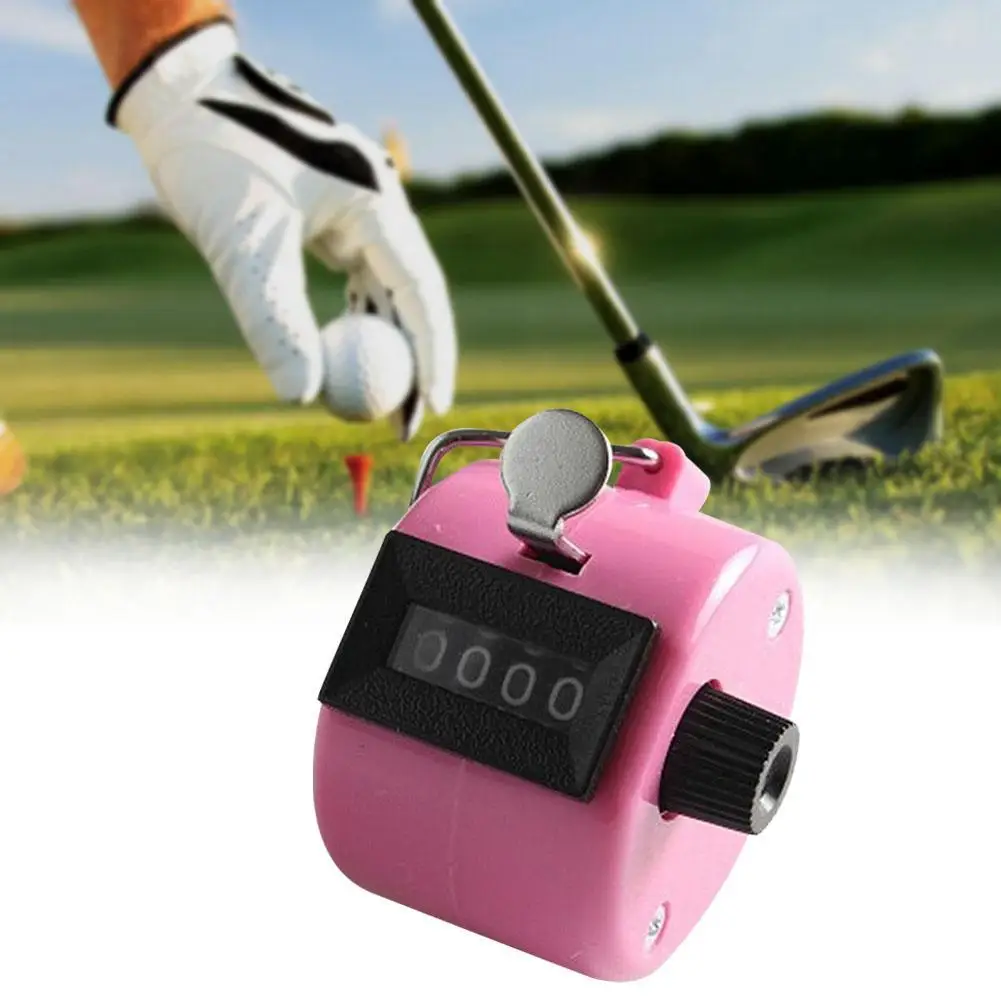 Ручной счетчик счетчика металла 4 цифры ручные счетчики нажатия ручной людей