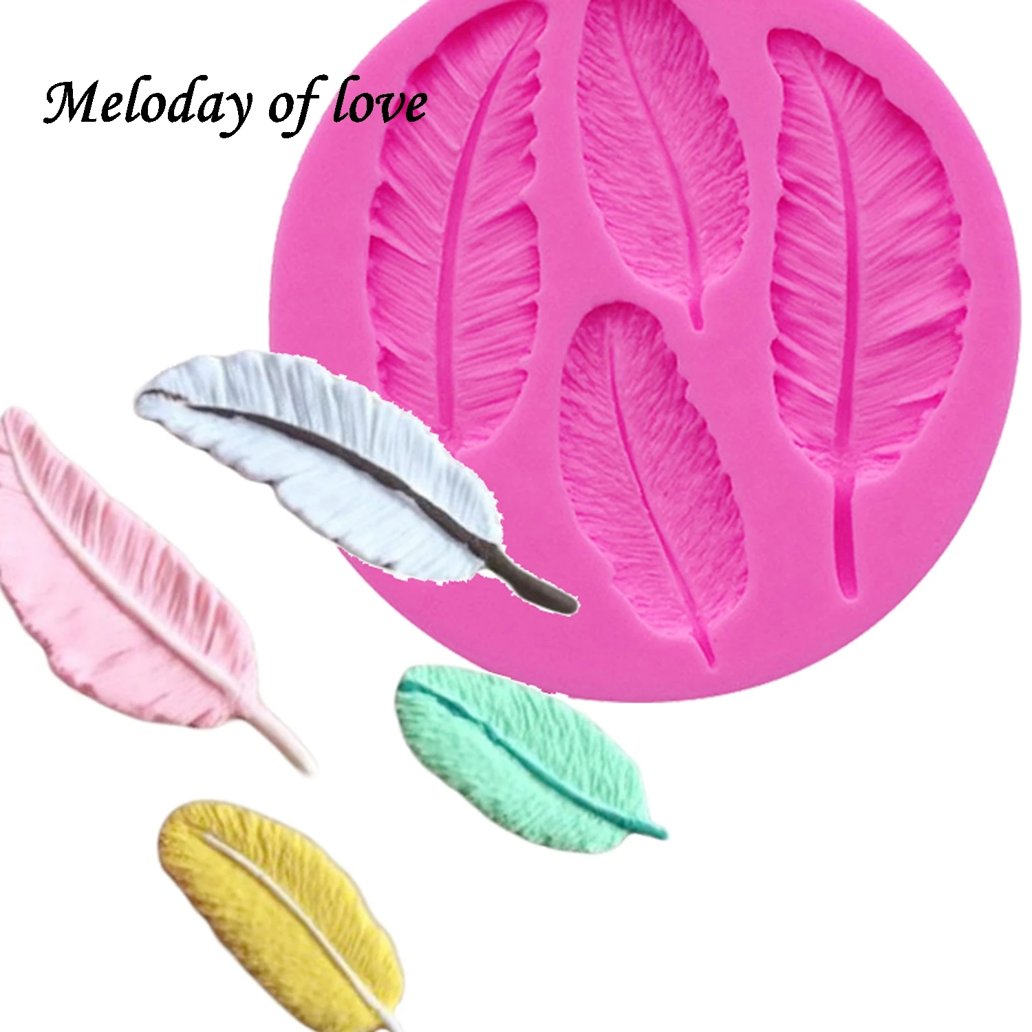 Силиконовая форма сделай сам с птицами и перьями|fondant cake decorating tools|cake toolssilicone mold |
