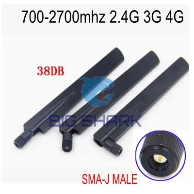 700 2700 МГц 2G 3G 4G 38DBI SMA разъем для LTE GSM антенна MF253 E5172|antenna holder|antenna 3g3g gsm antenna |